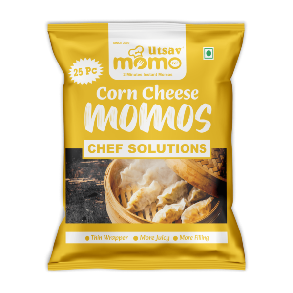 Corn Cheese Momos